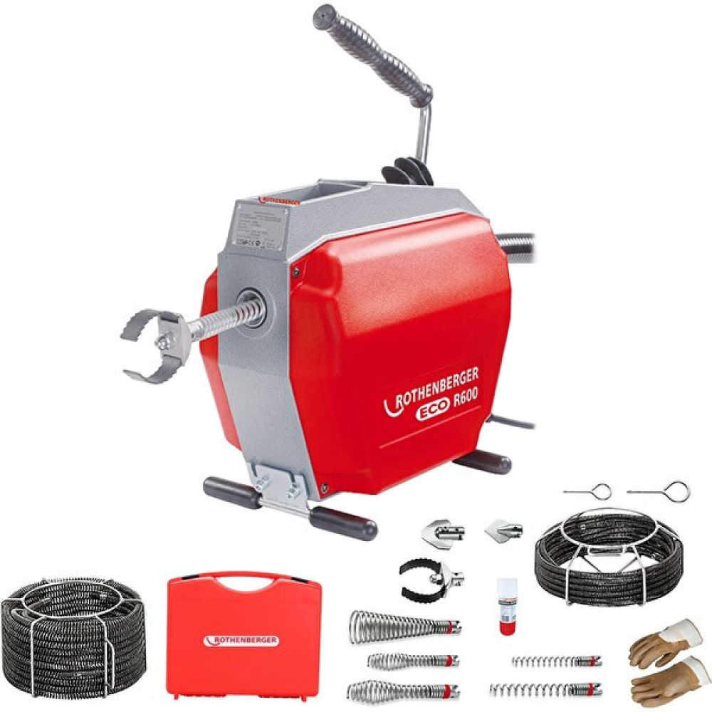 Rothenberger R600 Eco Seri Kanal Açma Makinası 16,2+22,2mm Spiral St 1099915 Elektrikli El Aletleri Fiyatı