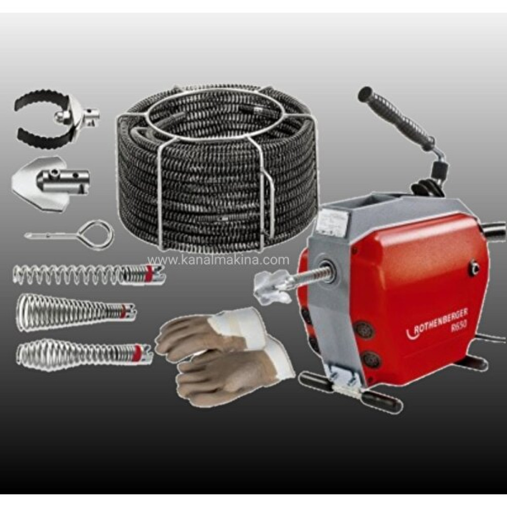 Rothenberger R650 Kanal Gider Tıkanıklık Açma Tekli Set Elektrikli El Aletleri Fiyatı