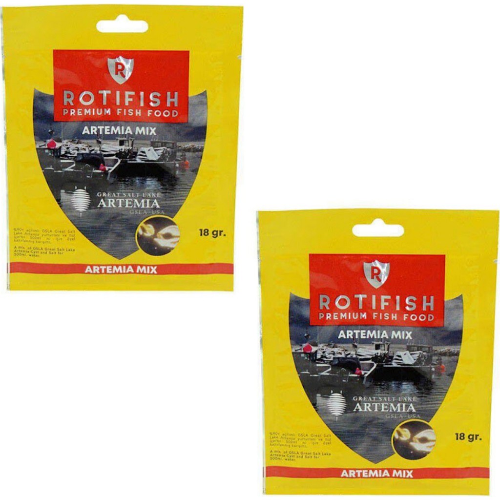 Rotifish Artemia Mix Balık Yemi 18 gr x 2 Adet Evcil Hayvan Ürünleri Fiyatı