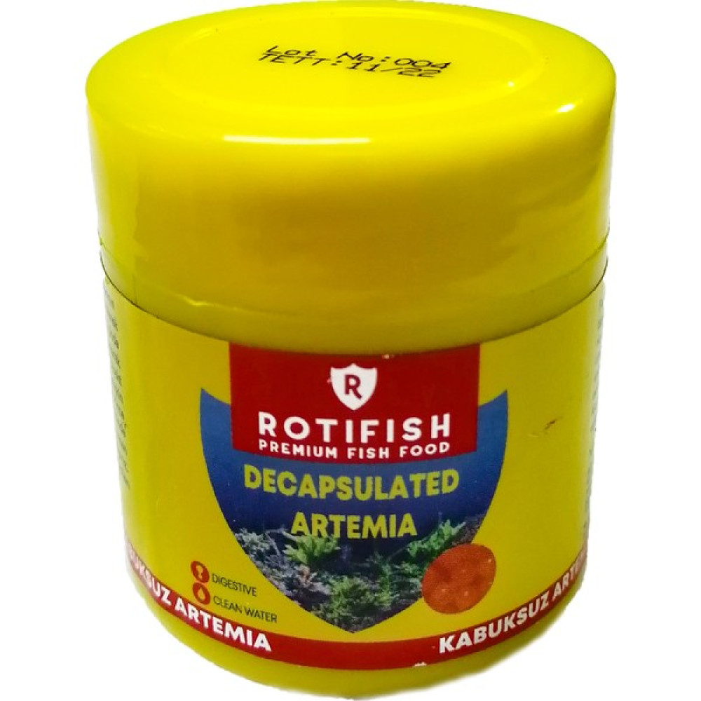Rotifish Decapsulated Artemia Yavru Yemi 15 Gr. Dekapsüle Artemia Evcil Hayvan Ürünleri Fiyatı