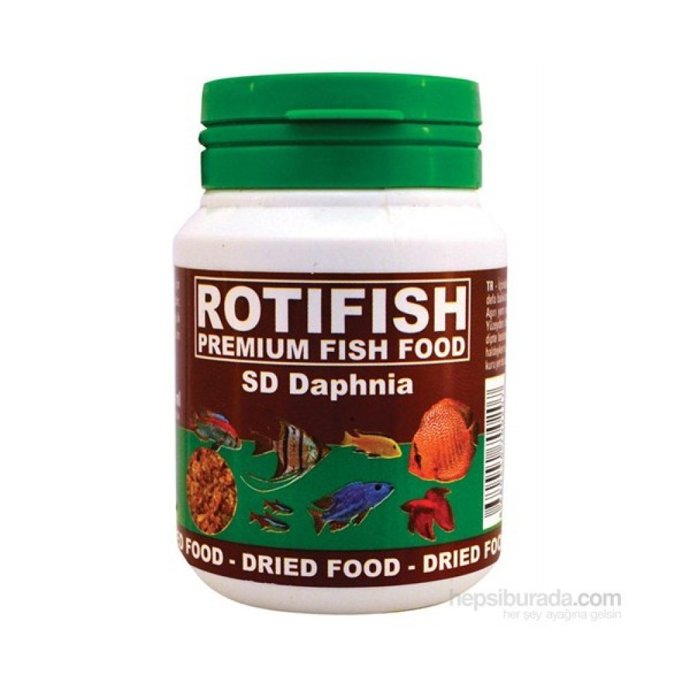 Rotifish Sd Daphnia 100Ml (20Gr.) Kurutulmuş Su Piresi Evcil Hayvan Ürünleri Fiyatı