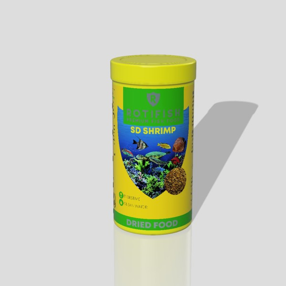 Rotifish Sd Shrimp Kurulmuş Karides Balık ve Kaplumbağa Yemi 1000 ml 135 gr Evcil Hayvan Ürünleri Fiyatı