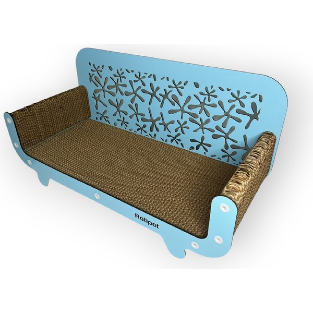 Rotipet Karton Kedi Tırmalama Koltuk Mavi 59 x 30 x 25 cm Evcil Hayvan Ürünleri Fiyatı