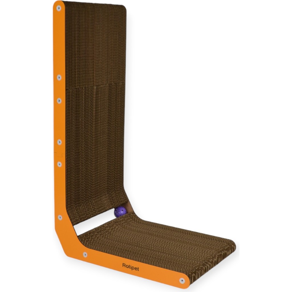 Rotipet Karton Kedi Tırmalama L Şeklinde Toplu Catnipli Turuncu 28X42X68 cm Evcil Hayvan Ürünleri Fiyatı