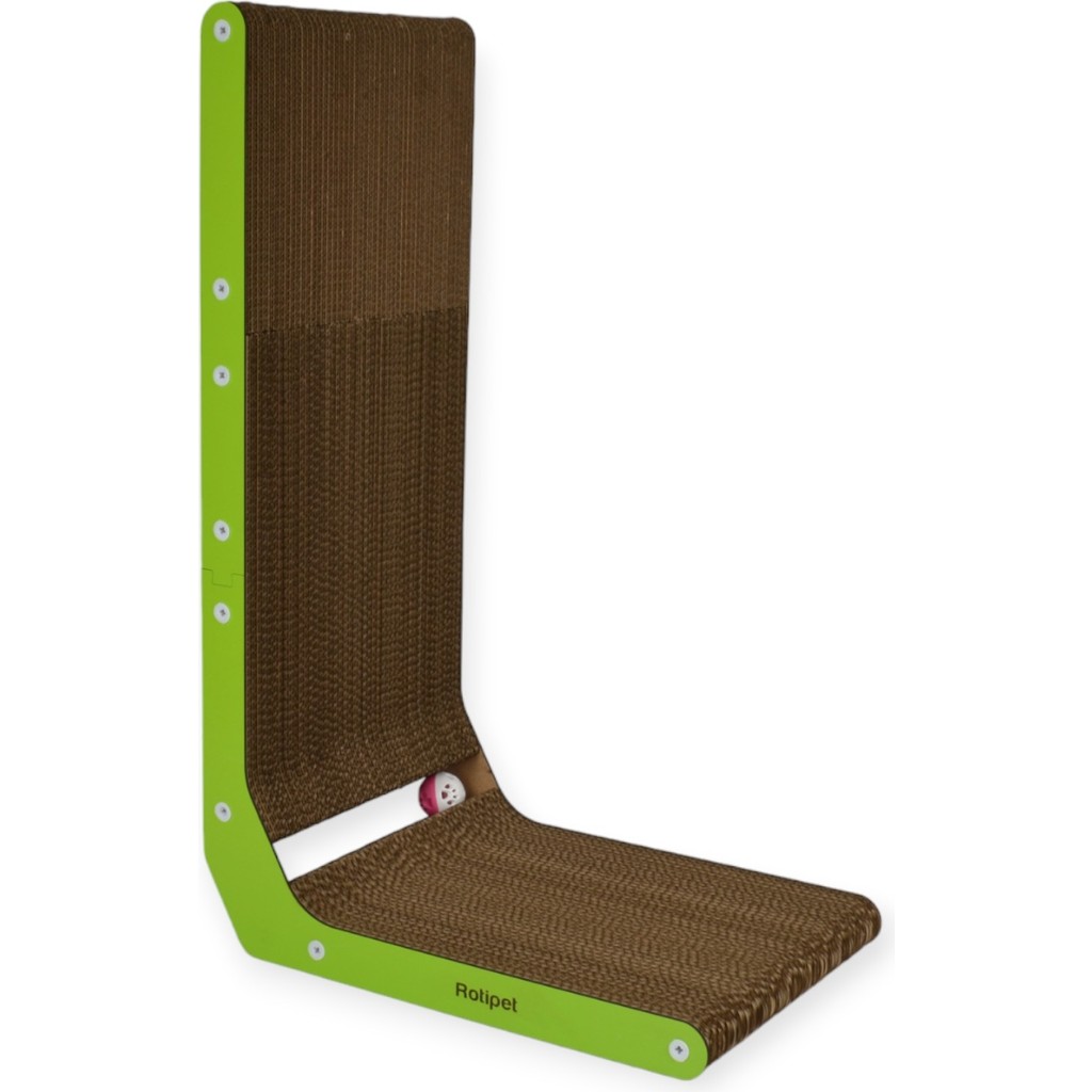 Rotipet Karton Kedi Tırmalama L Şeklinde Toplu Catnipli Yeşil 28X42X68 cm Evcil Hayvan Ürünleri Fiyatı