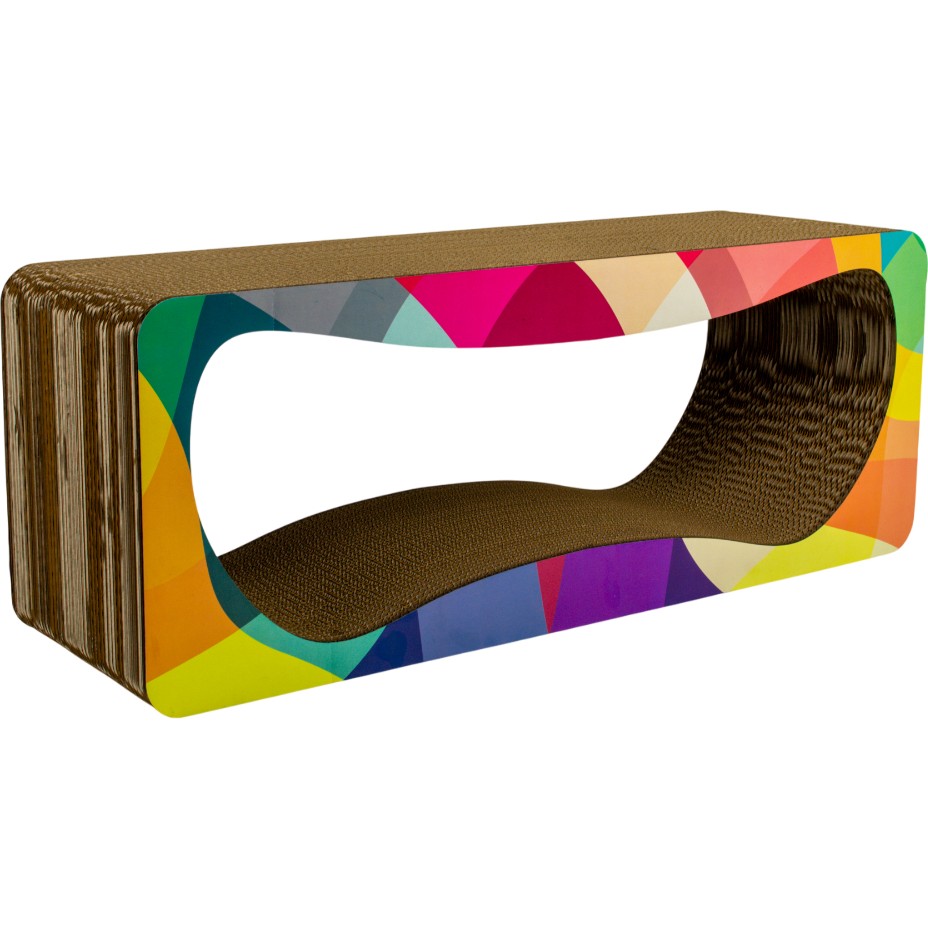Rotipet Karton Kedi Tırmalama Modern Desenli XLarge 75x28,5x24 cm Evcil Hayvan Ürünleri Fiyatı