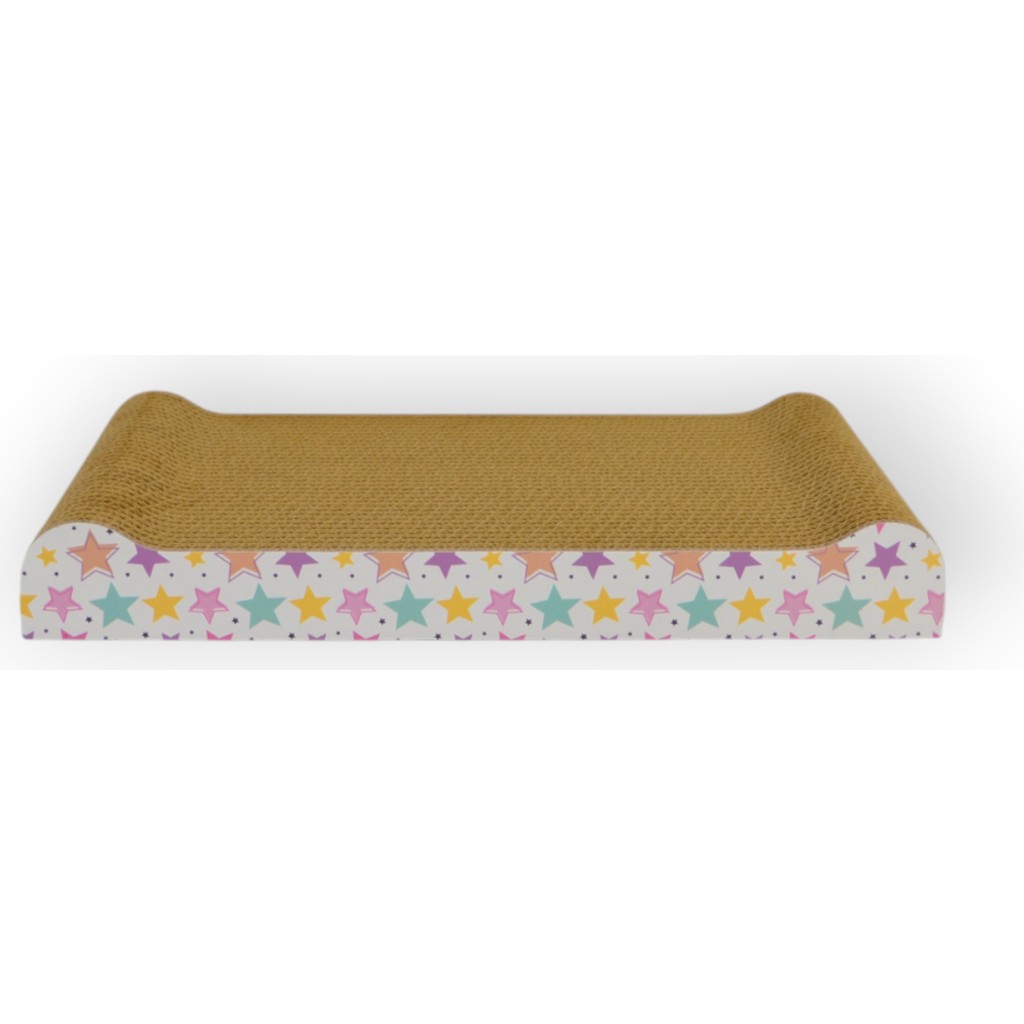Rotipet Karton Kedi Tırmalama Snugg 43,5X21X6CM Yıldız Desenli Evcil Hayvan Ürünleri Fiyatı
