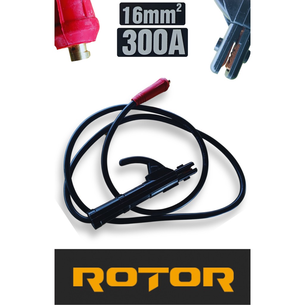 Rotor Kablolu Kaynak Pensesi (ELEKTROT TUTUCU) Kablo Takımı: Fiş- 12mm, Kablo- 16 Mm, 300a, 190 Cm SSD / Solid State Drive Fiyatı