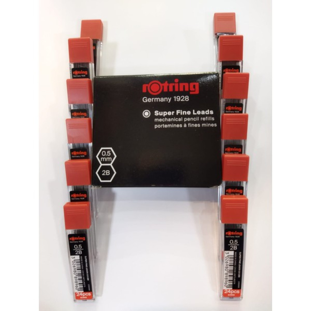 Rotring 0.5 mm 2b Uç 12 Adet Kurşun Kalem Ucu (Min) Fiyatı