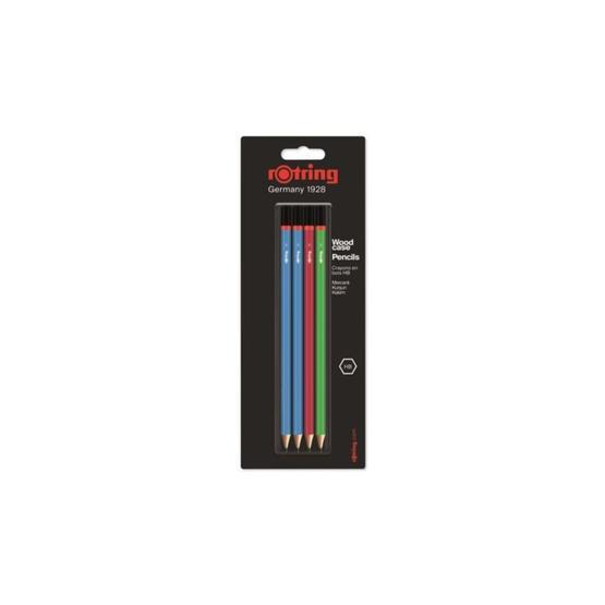 Rotring 4'lü Mercanlı Kurşun Kalem Kurşun (Ahşap) Kalem Fiyatı