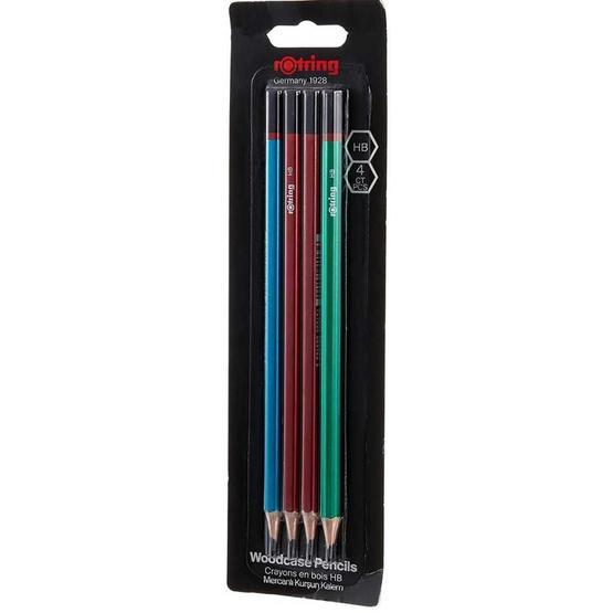 Rotring 4'lü Mercanlı Kurşun Kalem