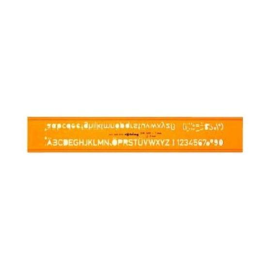 Rotring 5.0 mm S0228061 Profil Yazı Şablonu