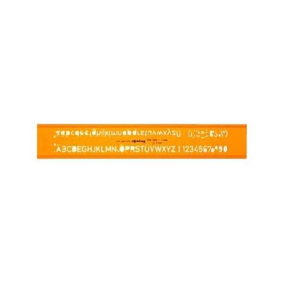 Rotring 5.0 mm S0228061 Profil Yazı Şablonu