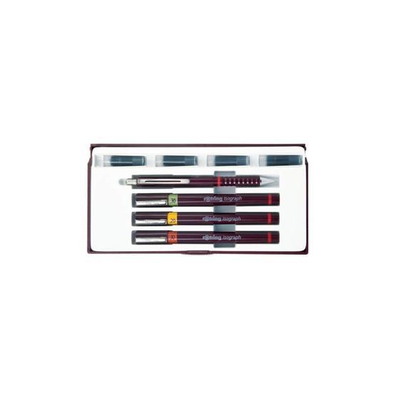 Rotring Isograph 0.1 0.2 0.3 Tikky 0.5 Kalem Seti Kalem Seti Fiyatı