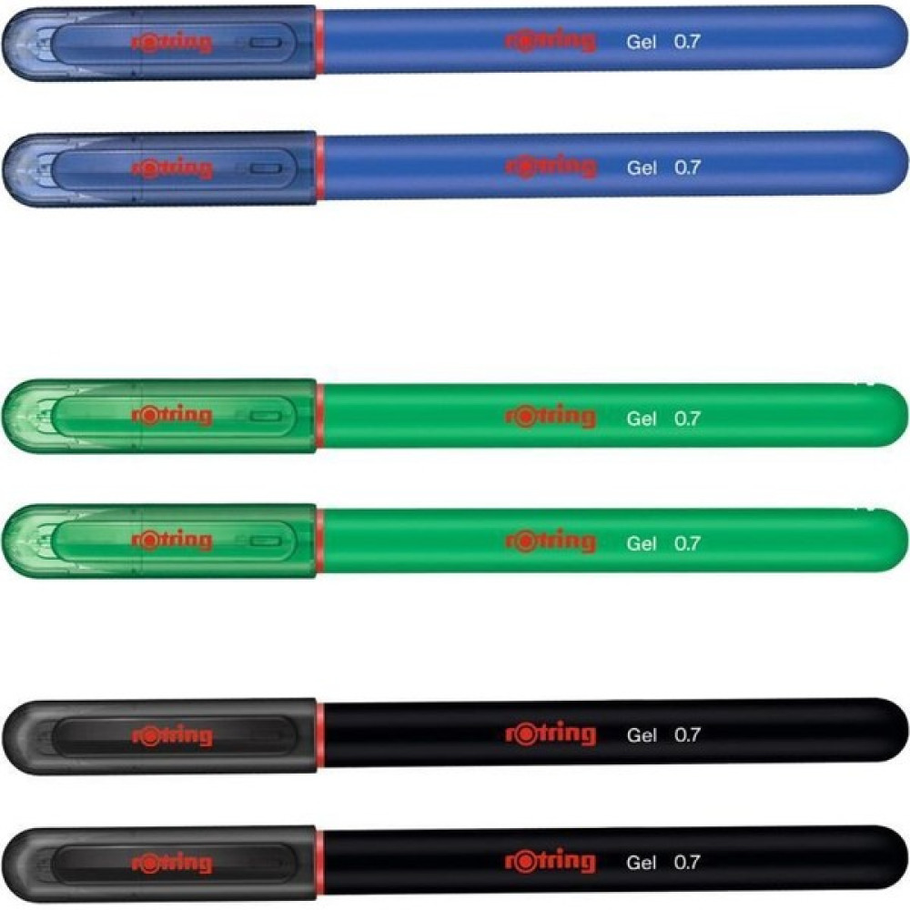 Rotring Jel Mürekkepli Tükenmez Kalem 6'lı Jel Mürekkepli (Roller) Kalem Fiyatı