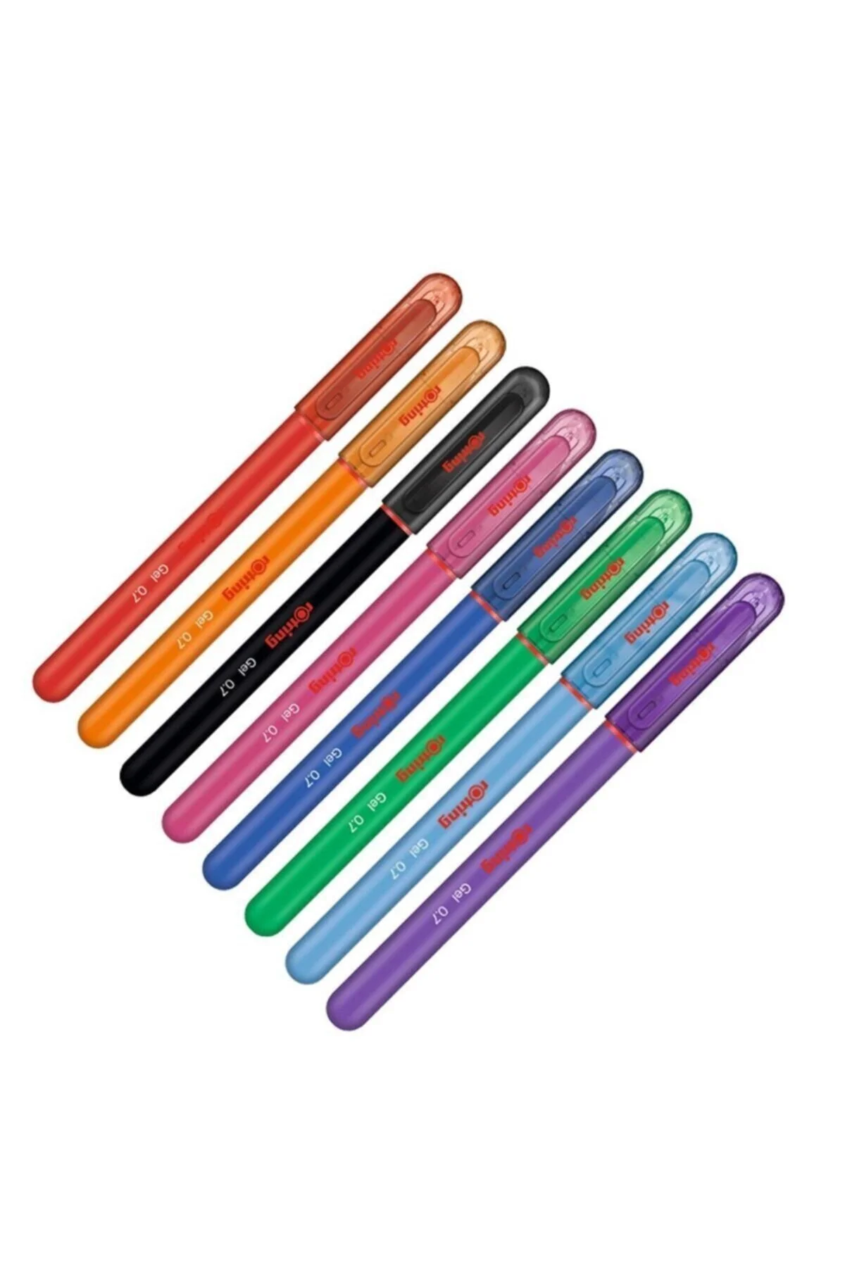Rotring Jel Roller Kalem Seti 0.7 Mm 8 Renk Karışık" Jel Mürekkepli (Roller) Kalem Fiyatı