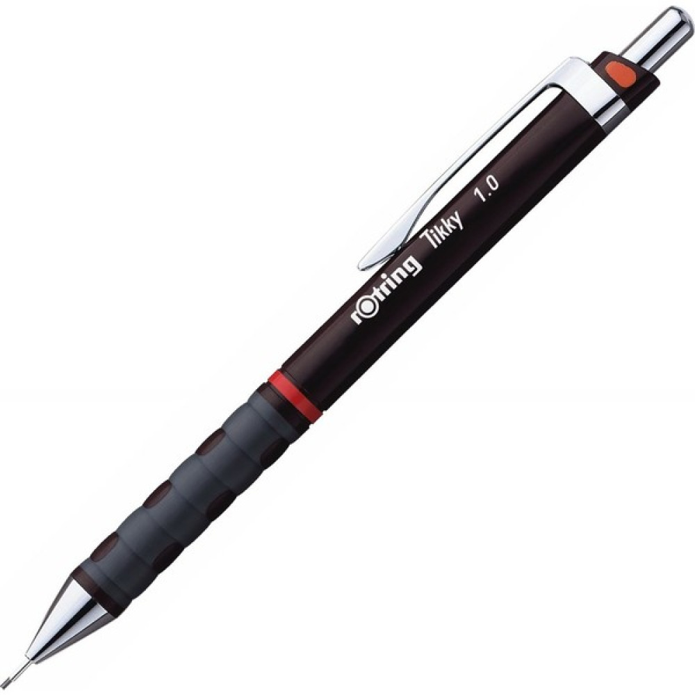 Rotring Tikky 1.0 mm Bordo Versatil Kalem - Renkli Kurşun Kalem Ucu (Min) Fiyatı