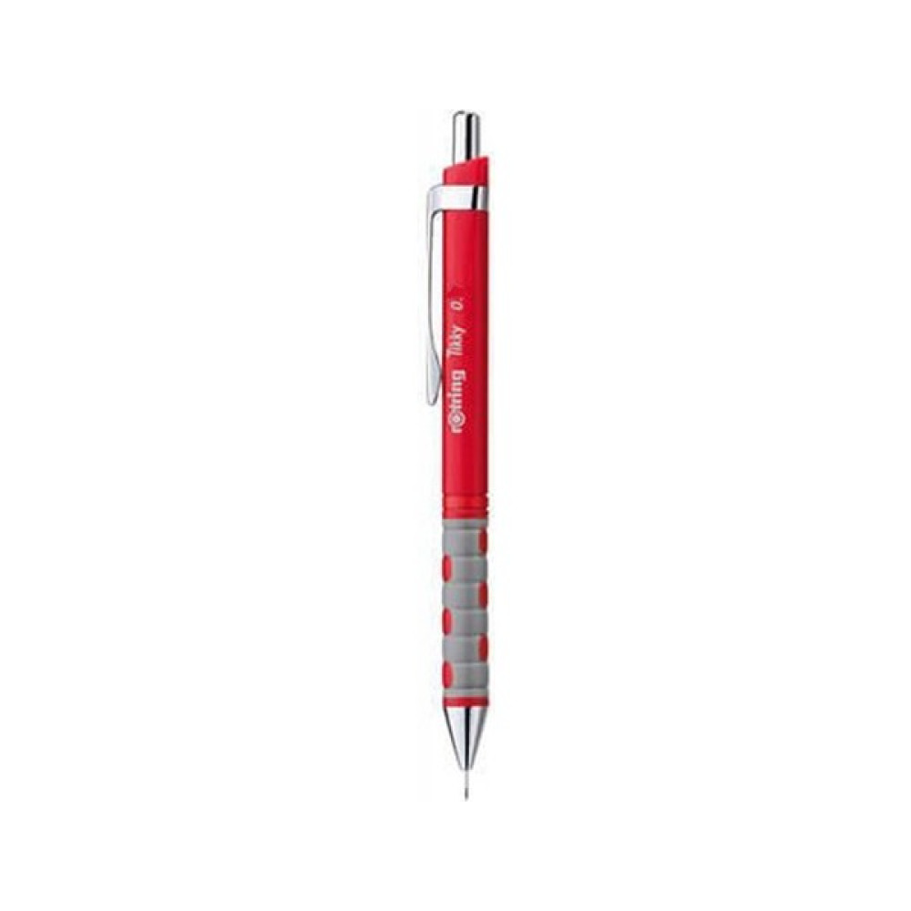 Rotring Tikky Uçlu Versatil Kalem 0.5 - Kırmızı Mekanik Kurşun (Versatil) Kalem Fiyatı