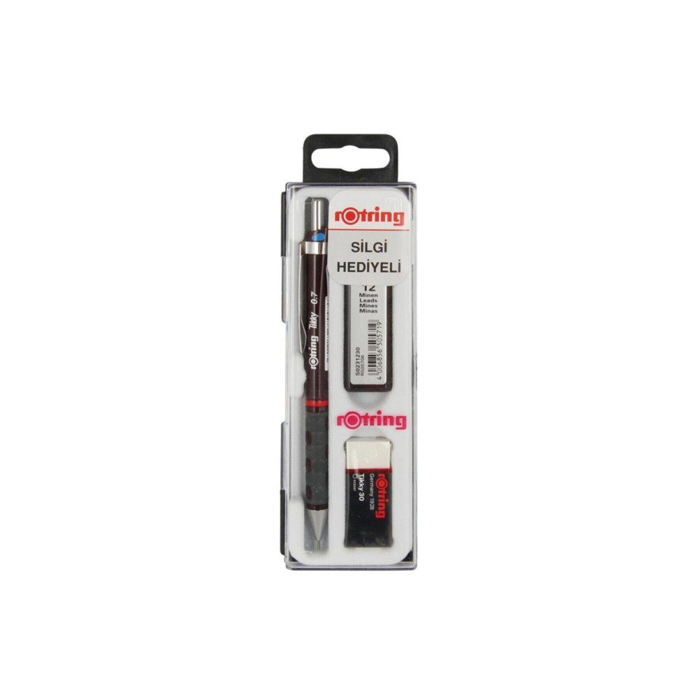 Rotring Tikky Versatil Uçlu Kalem Seti 0.7 Bordo Kalem & Yazı Gereçleri Fiyatı