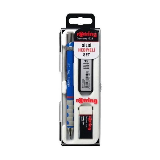 Rotring Versatil+Min Silgi 0.5 mm Mavi Okul Seti