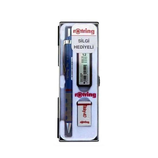 Rotring Versatil+Min Silgi 0.5 mm Mavi Okul Seti