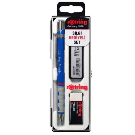 Rotring Versatil+Min Silgi 0.5 mm Mavi Okul Seti