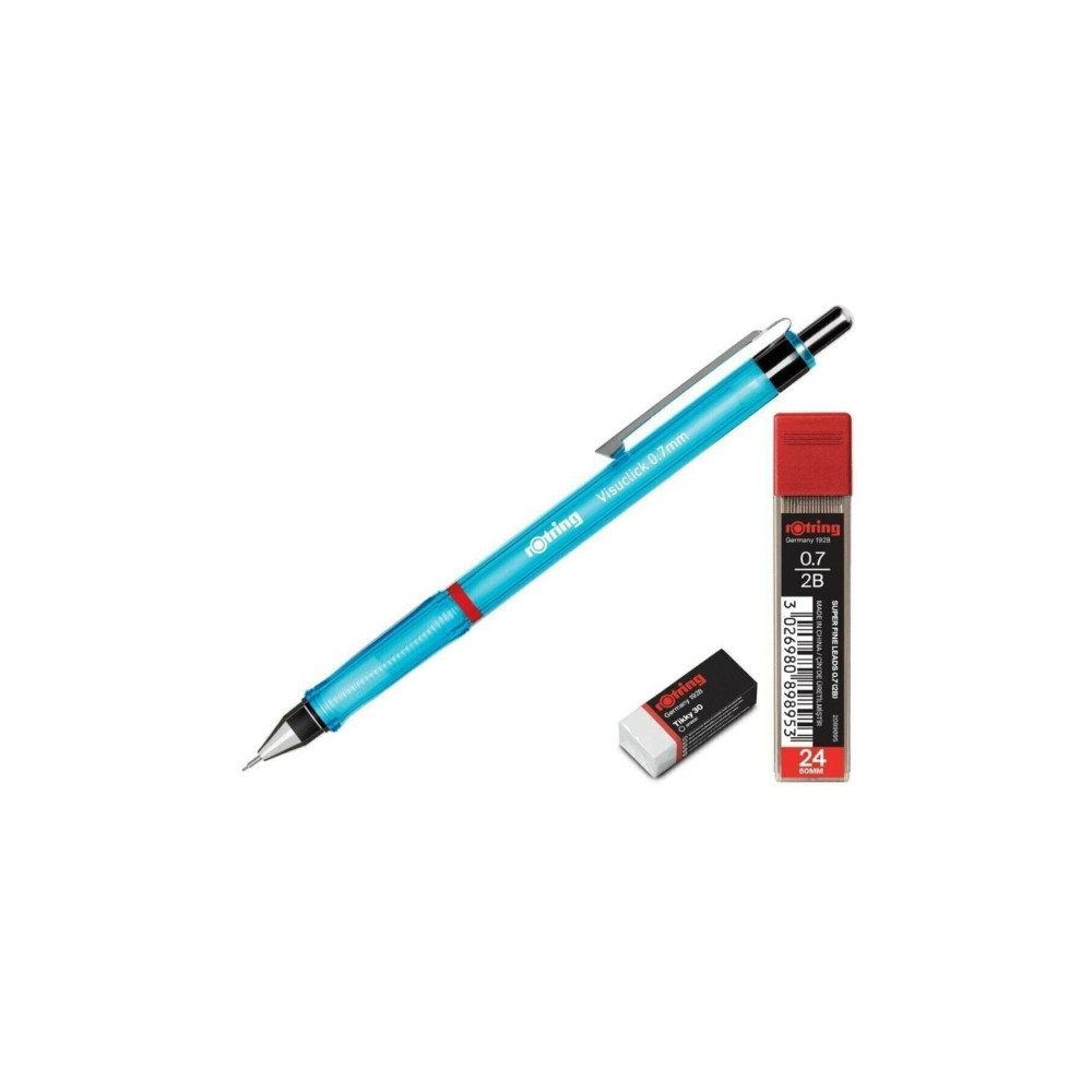 Rotring Visuclick 0.7 Uçlu Kalem Seti Uç Ve Silgi Hediyeli Mavi Kalem & Yazı Gereçleri Fiyatı