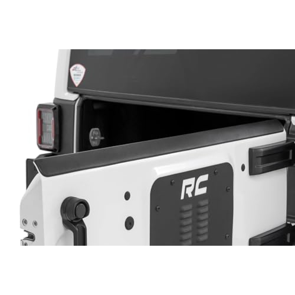 Rough Country Trail Cladding Tailgate Protector for Jeep Wrangler JK Unlimited (2007-2018) - Durable Tailgate Protection, Scratch & Impact Resistant, Easy Install