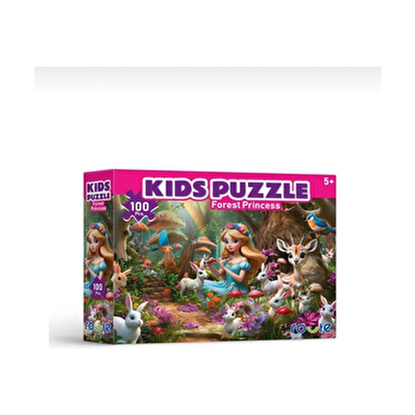Route Prenses Kız Forets Princess Kids Puzzle (Çocuk Yapboz) 100 Pcs Anne Bebek Oyuncak Fiyatı