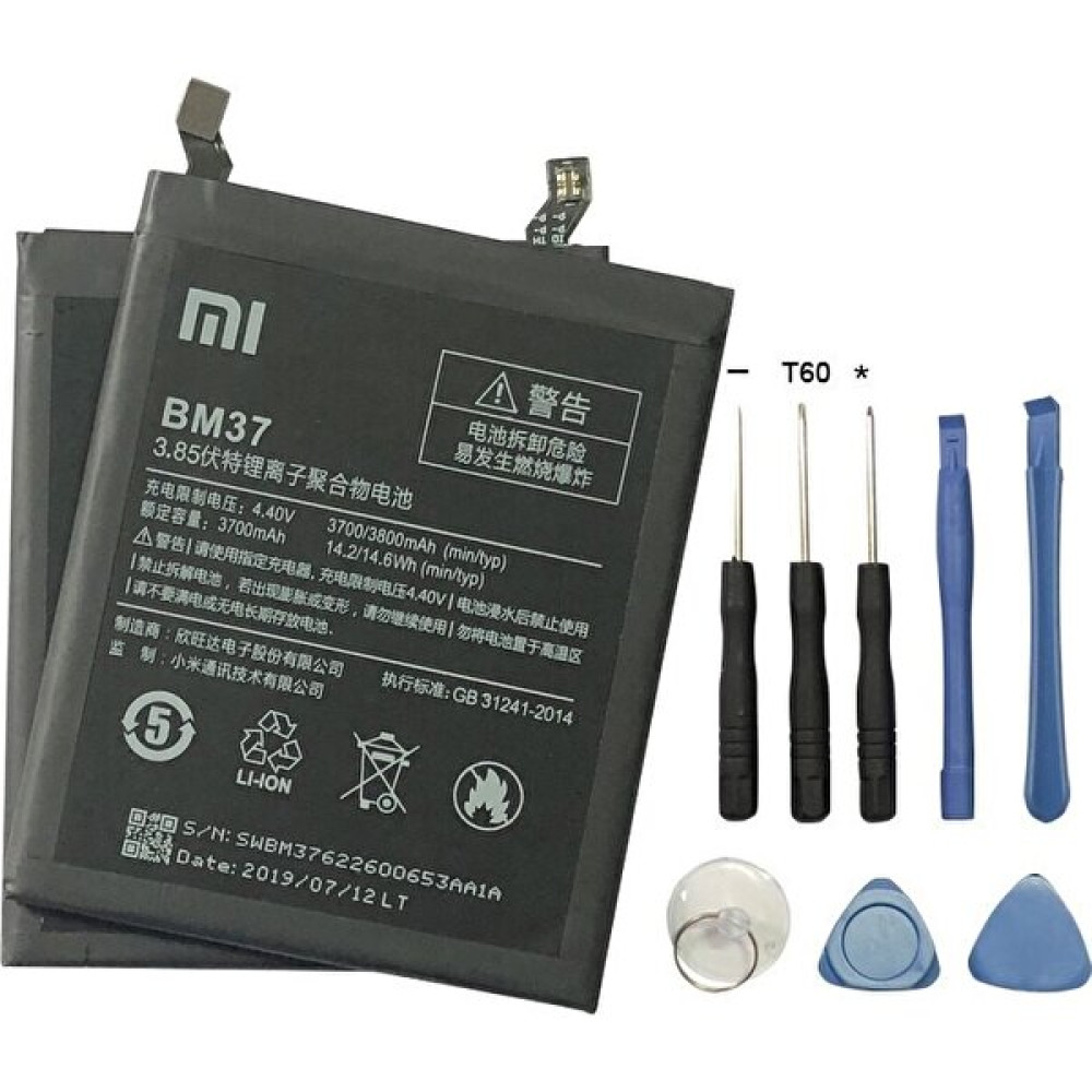Route Xiaomi Mi 5s Plus BM37 Batarya Pil + Tamir Seti Cep Telefonu Bataryası Fiyatı