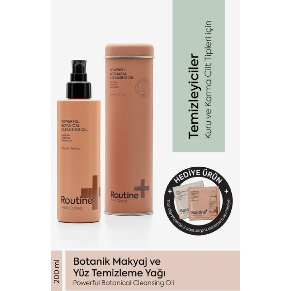 Routine+ Botanik Makyaj ve Yüz Temizleme Yağı | Powerful Botanical Cleansing Oil Oto Boyaları Fiyatı
