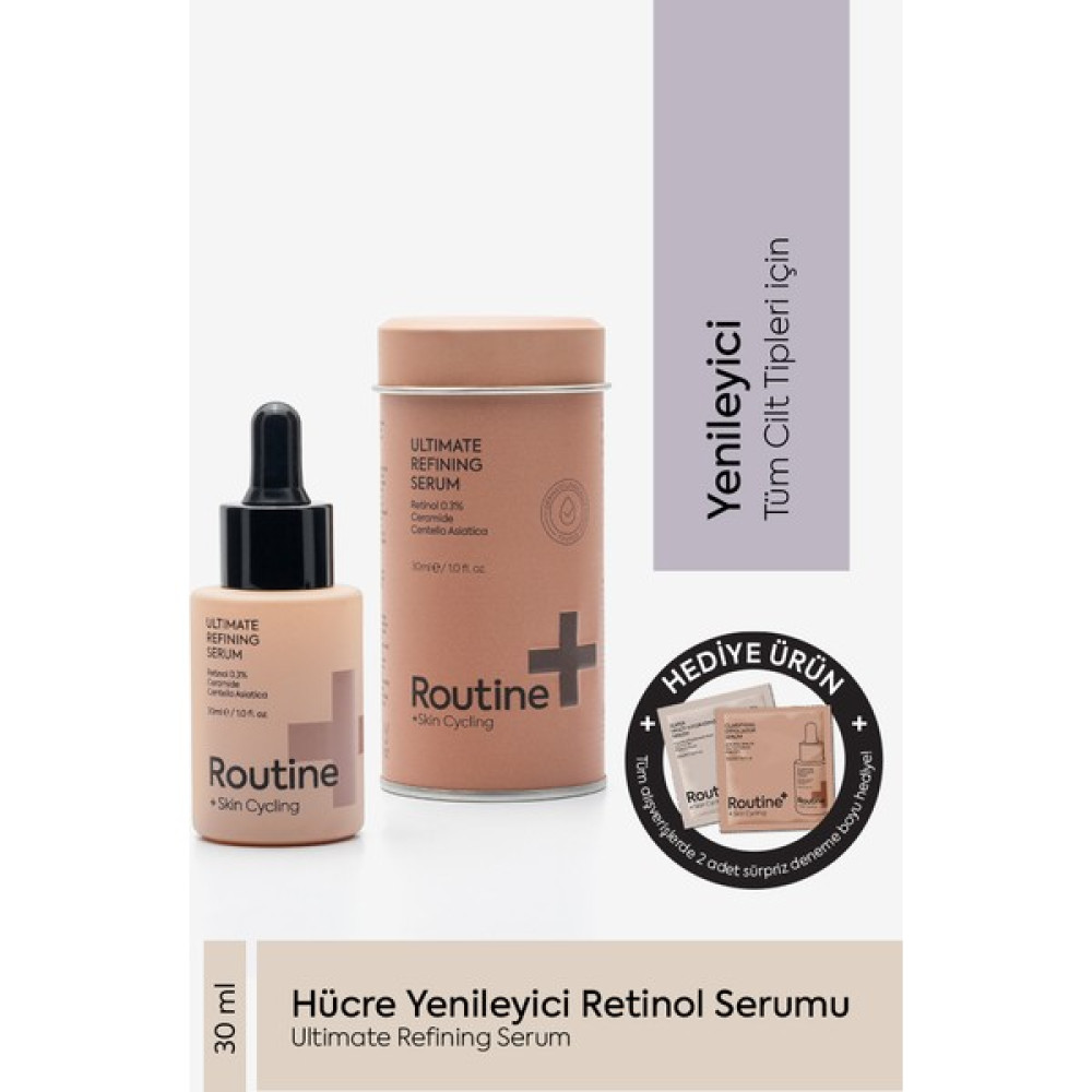 Routine+ Yenileyici Retinol Serumu | Ultimate Refining Serum Anti-Aging / Yaşlanma Karşıtı Fiyatı