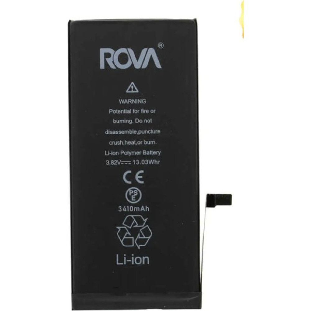 Rova iphone 7 Plus Batarya Yüksek Kapasiteli Amper Kvk Pil 3410mAh Cep Telefonu Bataryası Fiyatı
