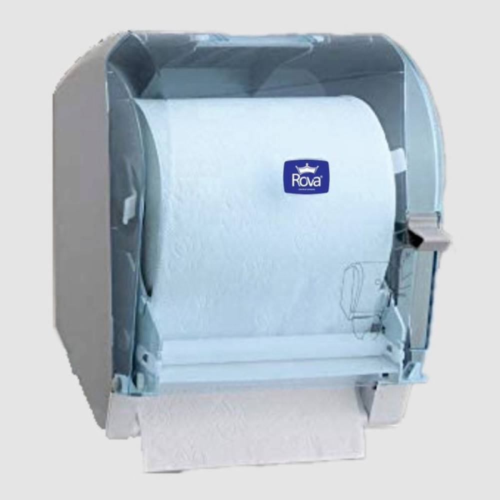 Rova Levercut 21 Cm. Kağıt Havlu Makinesi Şeffaf 1 Adet - Beyaz Dispenser Fiyatı
