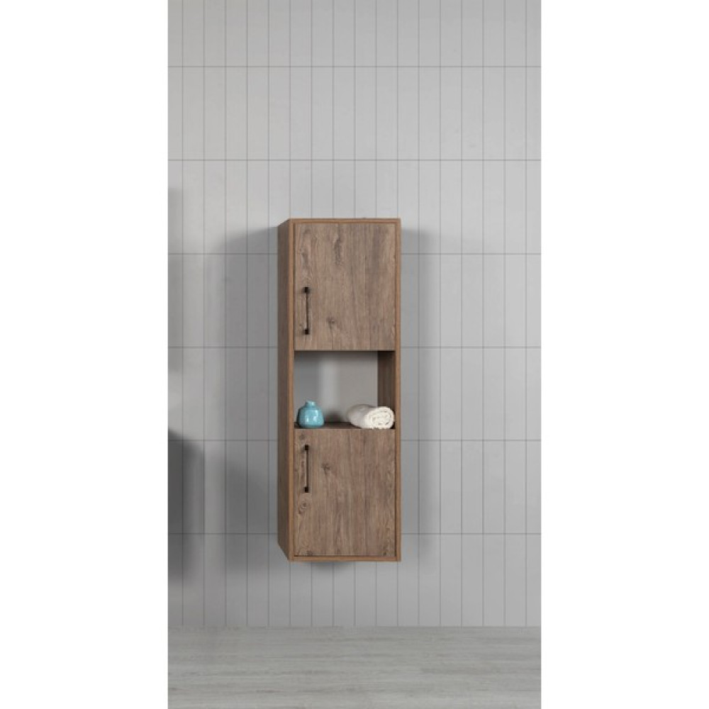 Rovalli Legno Banyo Boy Dolabı - BANYO BOY DOLABI - Ceviz Banyo Dolabı / Mobilyası Fiyatı