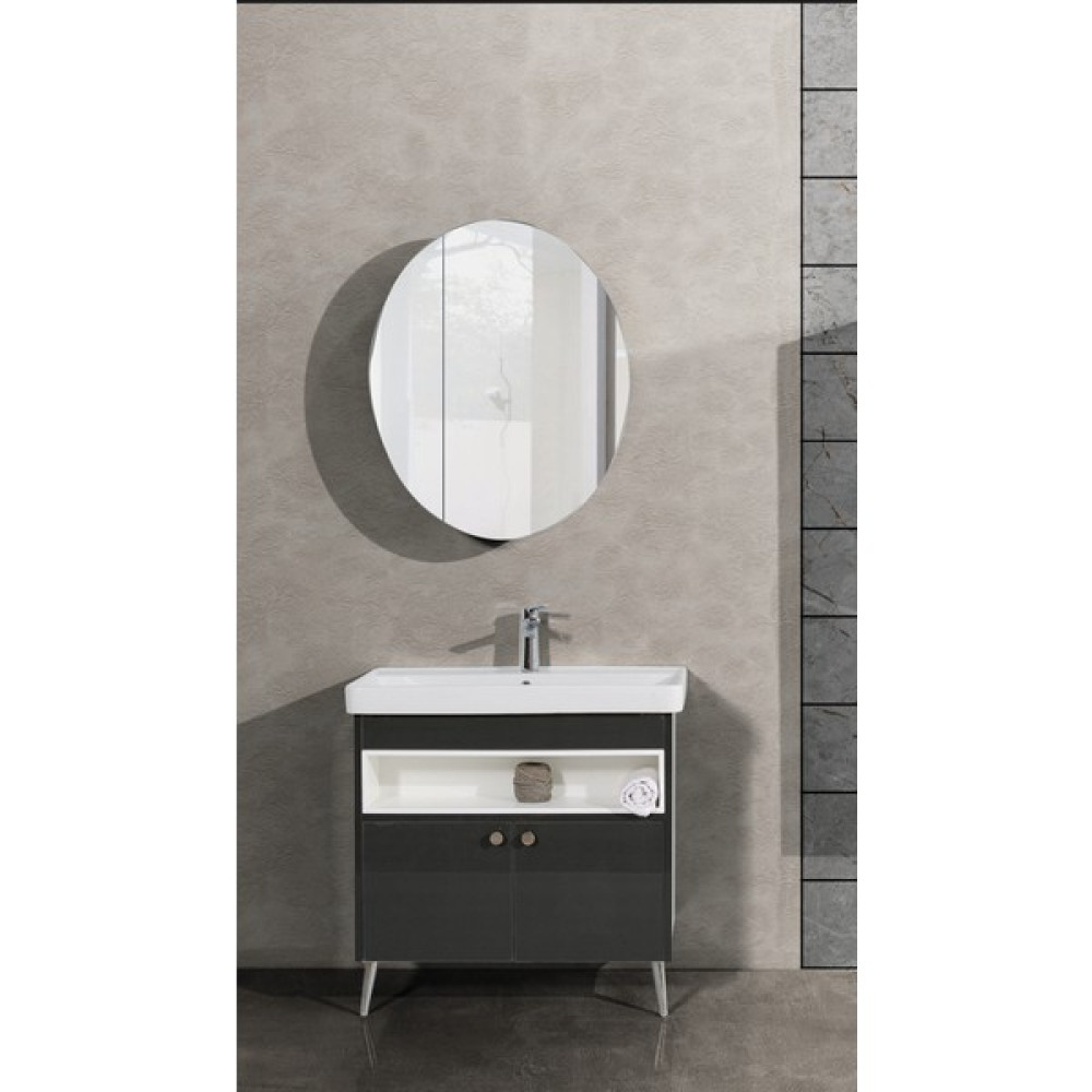 Rovalli Ronda Banyo Dolabı - Banyo dolabı seti - Gri Banyo Dolabı / Mobilyası Fiyatı
