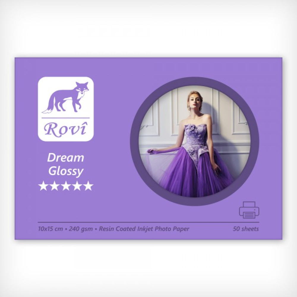 Rovi Dream Parlak Fotoğraf Kağıdı 240gsm 50yp 10x15 Fotoğraf Kağıtları & Asetatlar Fiyatı