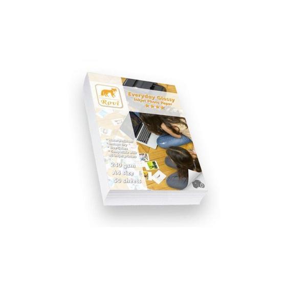 Rovi Everyday 240 A4 50 Parlak Fotoğraf Kağıdı Fotoğraf Kağıtları & Asetatlar Fiyatı