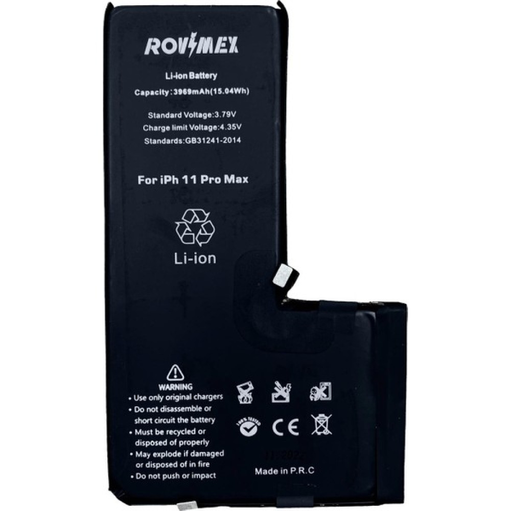 Rovimex Apple iPhone 11 Pro Max Rovimex Batarya Pil Cep Telefonu Bataryası Fiyatı