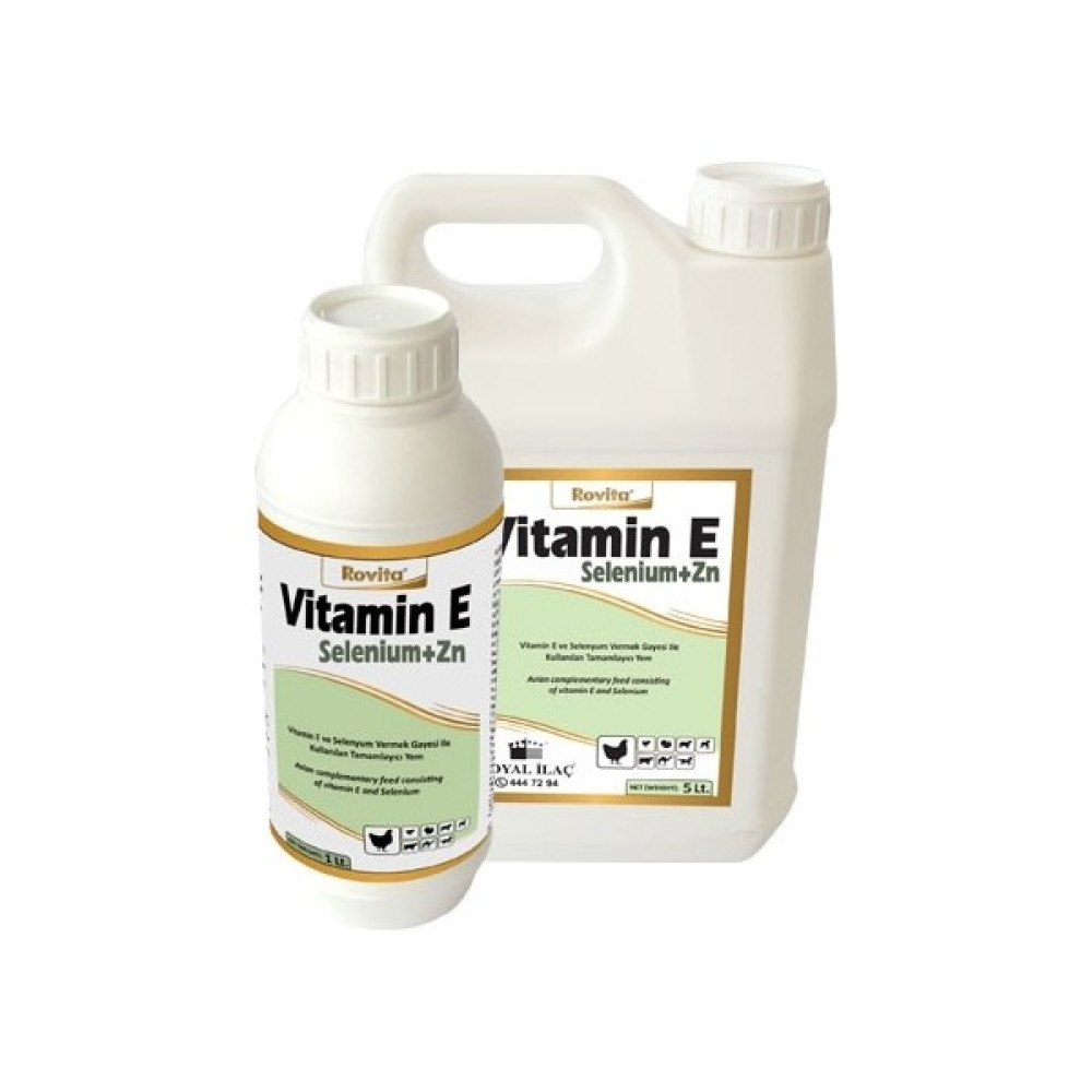 Rovita Vitamin E Selenyum +Zn 1 Lt Evcil Hayvan Ürünleri Fiyatı