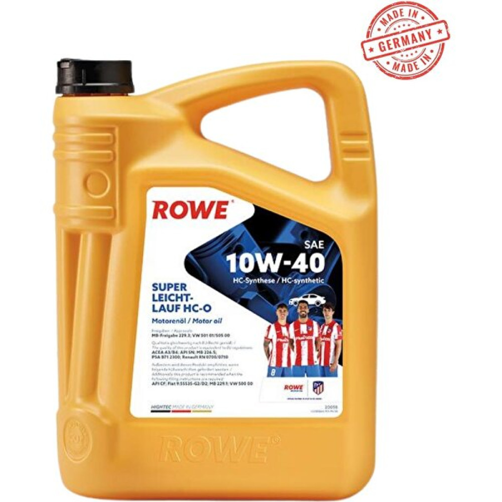 Rowe Hightec Super Leichtlauf Hc-O Sae 10W-40 5 Litre Motor Yağı ( Üretim Yılı: 2023 ) Motor Yağı Fiyatı