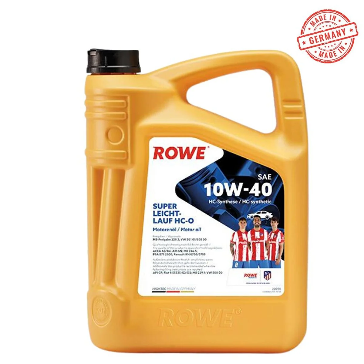 Rowe Hightec Super Leichtlauf Hc-o Sae 10w-40 Motor Yaği 5litre Motor Yağı Fiyatı