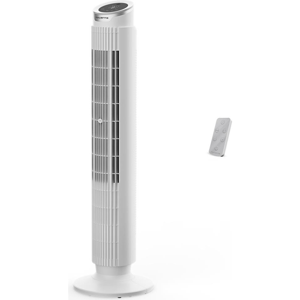 Rowenta VU7025 Silent Flow Effitech 8 Hız Kademeli 30 Watt Sessiz Kule Tipi Vantilatör - Beyaz Vantilatörler Fiyatı