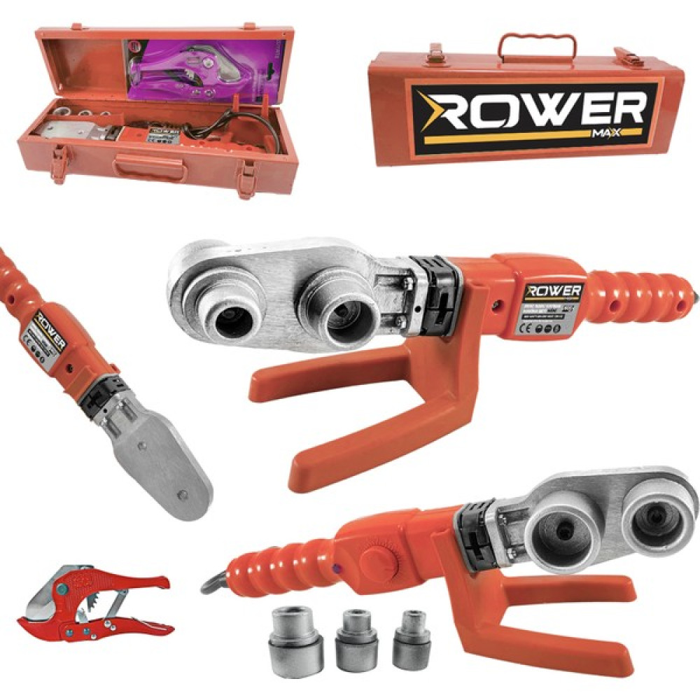 Rower Rowermax Rwrx-3026 1200 W Mini Metal Çantalı Isı Ayarlı Prc Boru Kaynak Makinesi Seti Kaynak Makineleri Fiyatı
