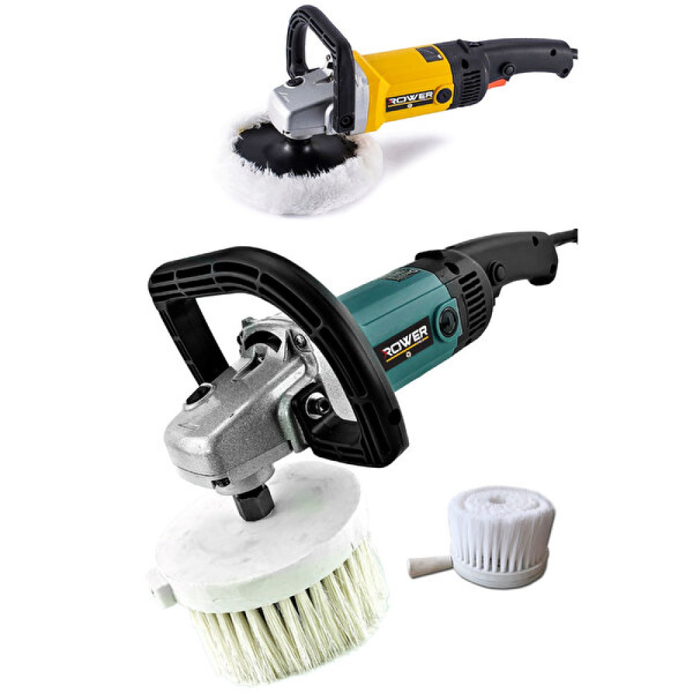 Rowermax Rwrx-1200Do Alman Dizayn 1200W Koltuk Fırçalama Dönen Fırça Devir Ayarlı Polisaj Makinası Meyve Sıkacakları Fiyatı