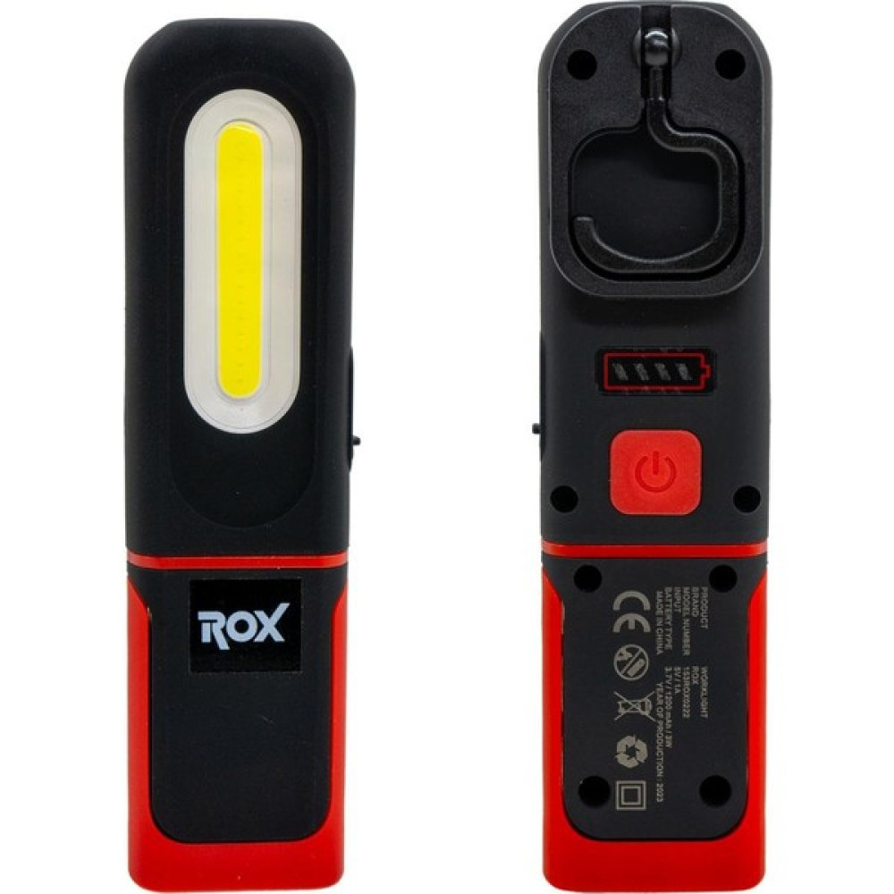 ROX 0222 Şarjlı Cep Tipi Çalışma Feneri 2000 Lümen Oto Boyaları Fiyatı