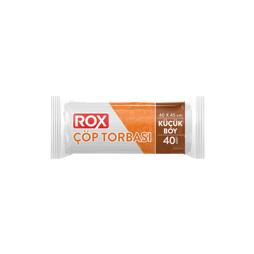 Rox Çöp Torbası Küçük Boy 40x45 cm 40'lı Çöp Poşetleri Fiyatı