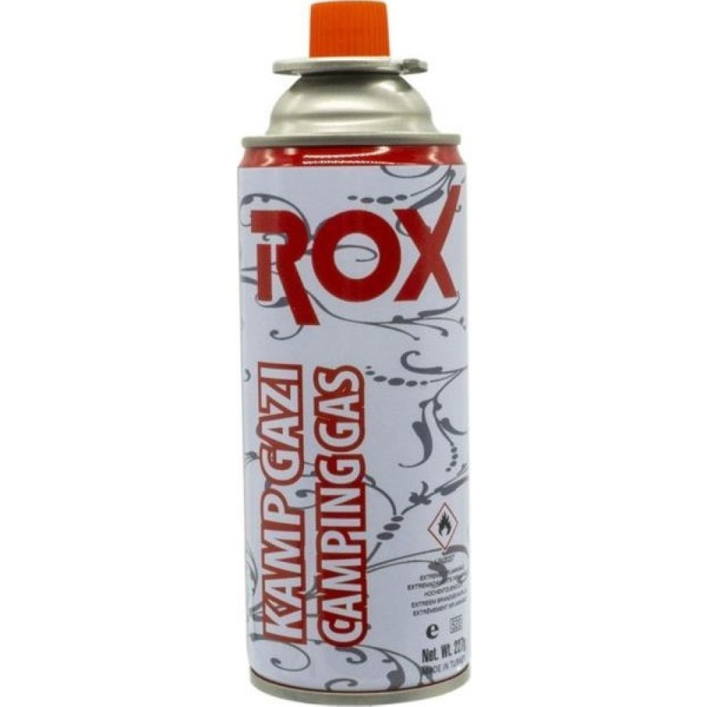 Rox Kamp Ocak Gazı Valfli Kartuş 227GR Kamp Mutfağı Fiyatı