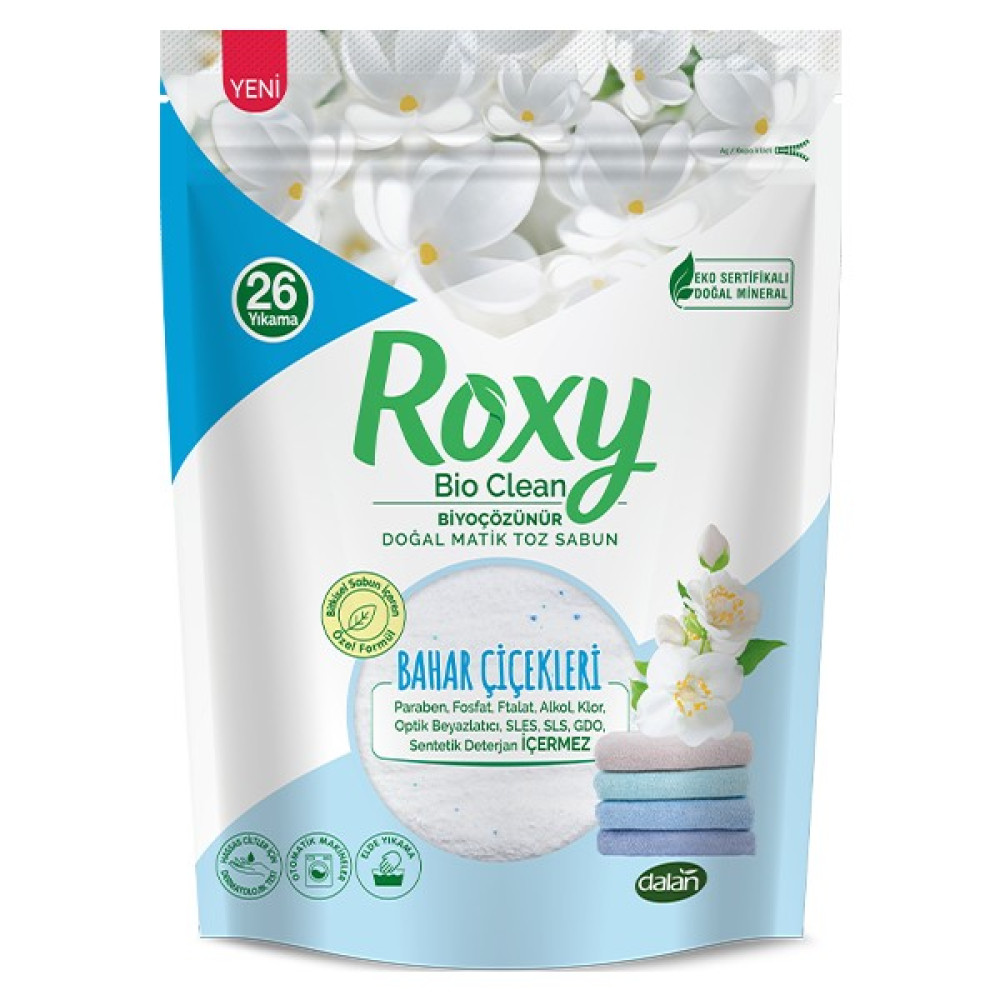 Roxy Bio Clean Bahar Çiçekleri 800 gr Çamaşır Deterjanı Fiyatı