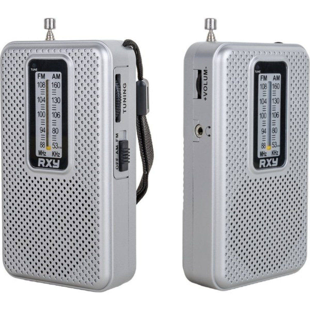 Roxy Dexter Roxy Rxy-Tenor Cep Tipi Mini Analog Radyo - Açık Gri Alarmlı Saatler & Radyolar Fiyatı